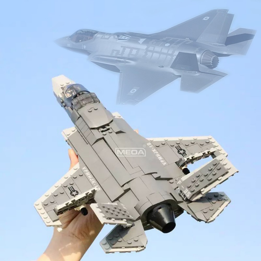 Hand Plane Block - ตัวต่อเครื่องบิน F-35 Lightning II จำนวน 646