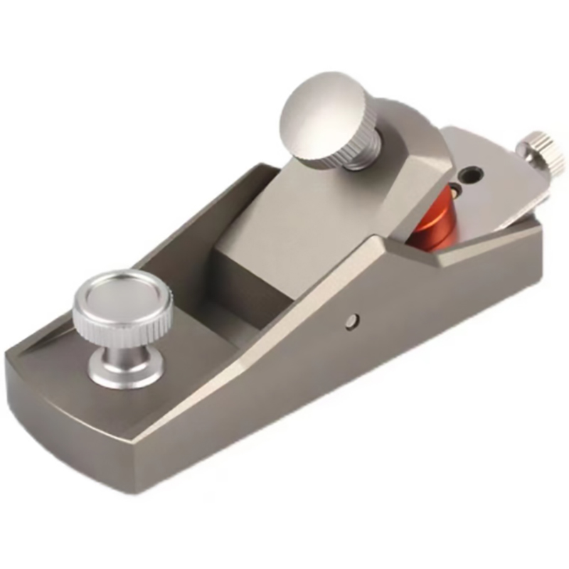 Hand Plane Block - เครื่องไสไม้ขนาดเล็กสำหรับงานตกแต่ง ทำจากอะลูมิเนียมอัลลอยด์ เครื่องไสไม้แบบมือถือ ใบมีดแบนสไตล์ยุโรป สำหรับตกแต่งขอบไม้ เครื่องมือช่างไม้