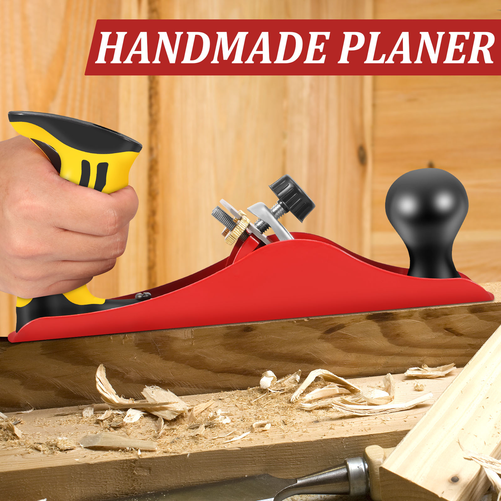 ชุดเครื่องไสไม้แบบมือถือ เครื่ - Hand Plane Block บทวิจารณ์และราคา