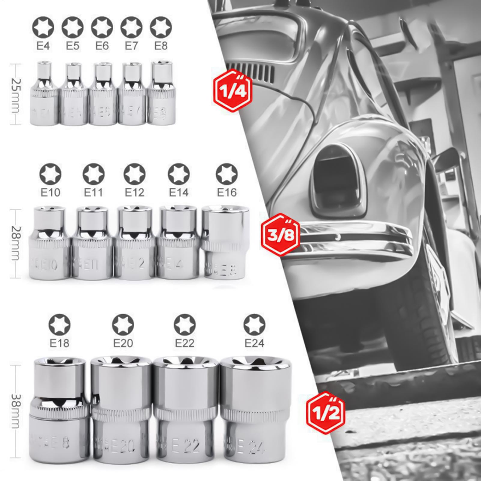 ชุดซ็อกเก็ตแบบพกพา ทนทาน ใช้งา - Tools For Garage บทวิจารณ์และราคา