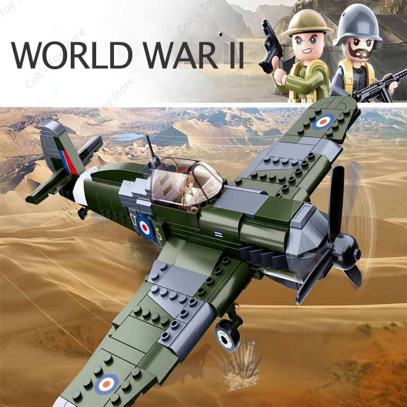 Sluban ทหาร WW2 เครื่องบินสหภา - Hand Plane Block บทวิจารณ์และราคา