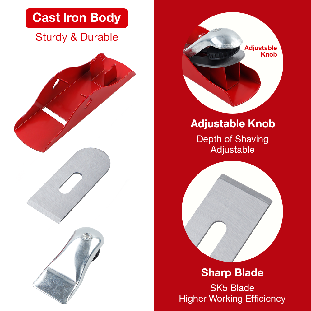เครื่องไสไม้ขนาดเล็ก เครื่องมื - Hand Plane Block บทวิจารณ์และราคา