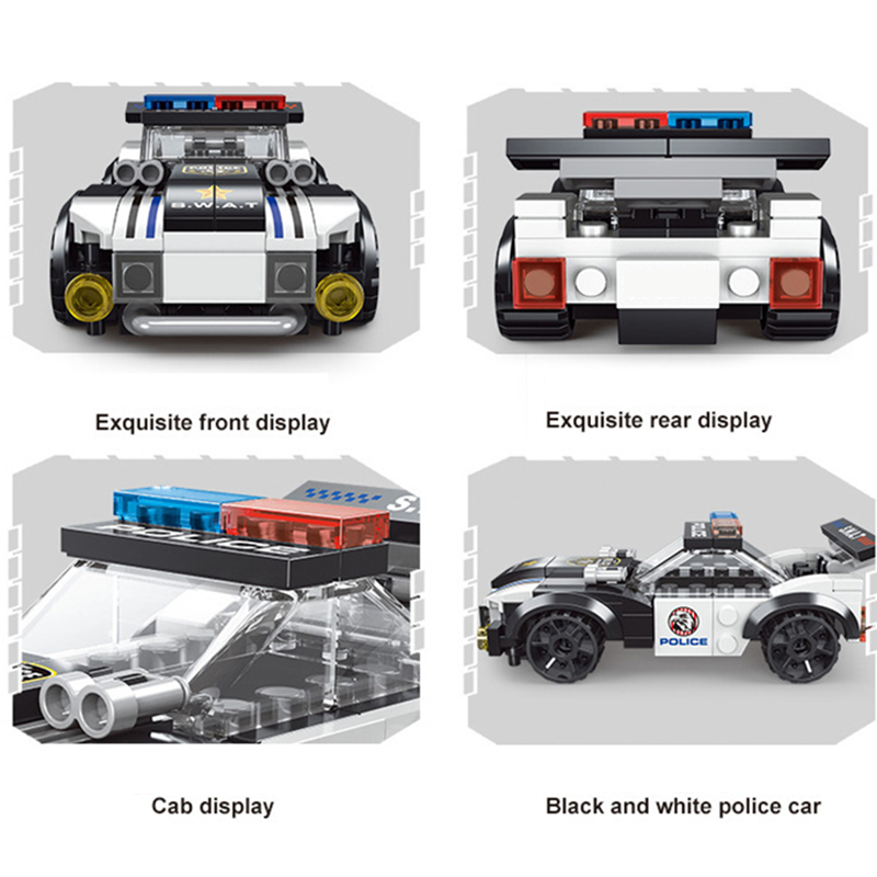 ใหม่ DIY MOC City Plane SWAT S - Hand Plane Block บทวิจารณ์และราคา
