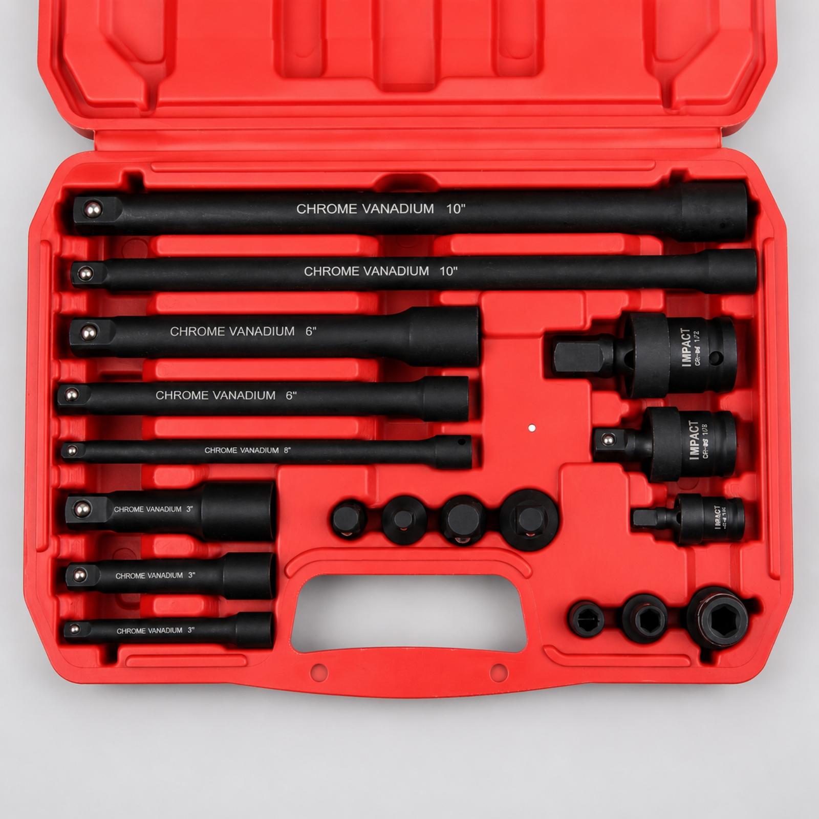 ชุดประแจกระแทก 18 ชิ้น พร้อมก้ - Tools For Garage บทวิจารณ์และราคา