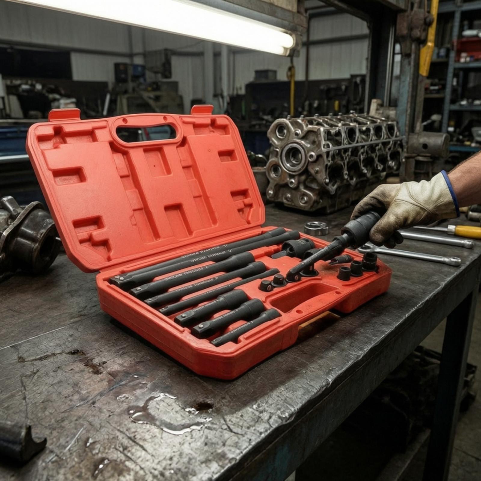 ชุดประแจกระแทก 18 ชิ้น พร้อมก้ - Tools For Garage บทวิจารณ์และราคา